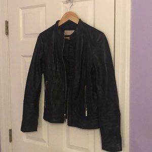 Michael Kors leather jacket size S